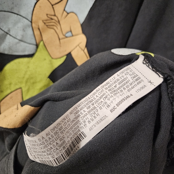 Zara - Tinkerbell Disney Tee - Size L - Picture 9 of 10